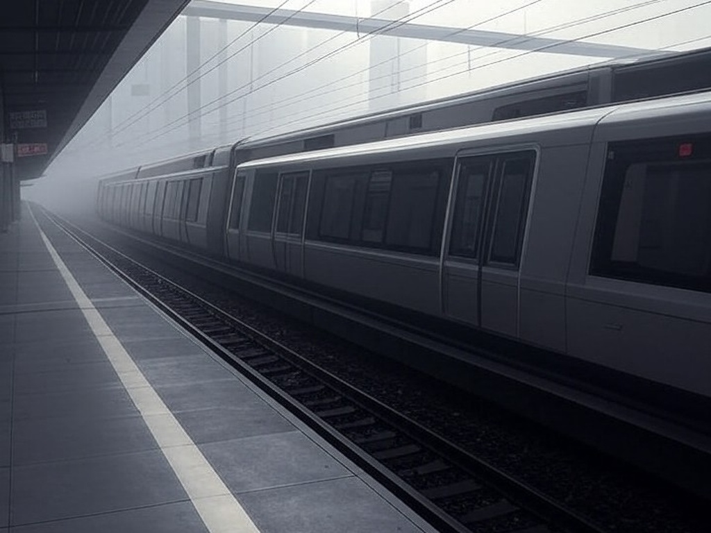 Estação de metrô em Brasília destacando opacidade nos custos do transporte público no DF.