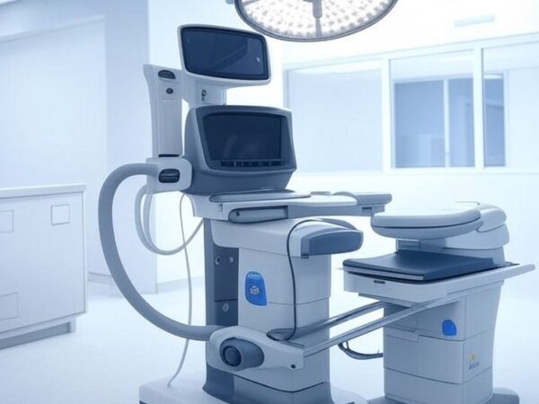 Sala de cirurgia no Hospital de Base do DF com aparelhos de anestesia de última geração.