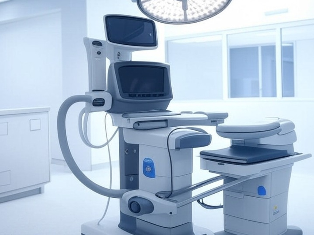 Sala de cirurgia no Hospital de Base do DF com aparelhos de anestesia de última geração.