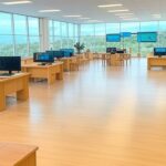 Centro comunitário em Arapoanga com equipamentos de tecnologia para oficinas gratuitas da ByteZone.