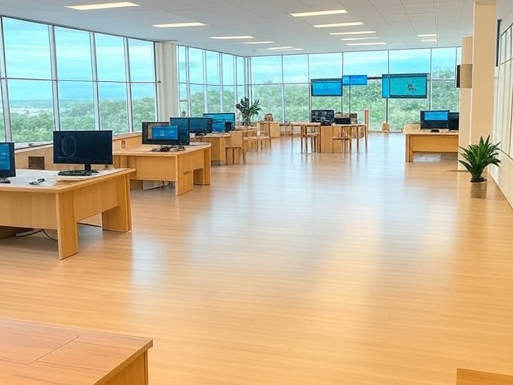 Centro comunitário em Arapoanga com equipamentos de tecnologia para oficinas gratuitas da ByteZone.