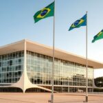 Edifício do STF em Brasília representando decisão judicial sobre envio de materiais à PGR.