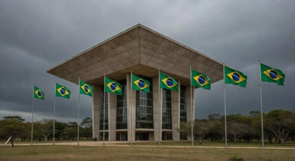Fachada da Câmara Legislativa do Distrito Federal em Brasília, representando título controverso de cidadão honorário.