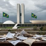 Vista do Congresso Nacional em Brasília expondo fragilidades em lei contra supremacismo no Distrito Federal.