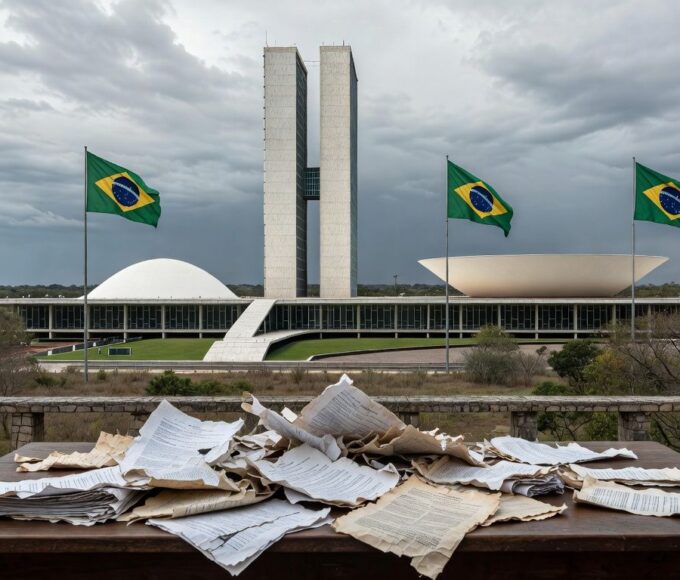 Vista do Congresso Nacional em Brasília expondo fragilidades em lei contra supremacismo no Distrito Federal.