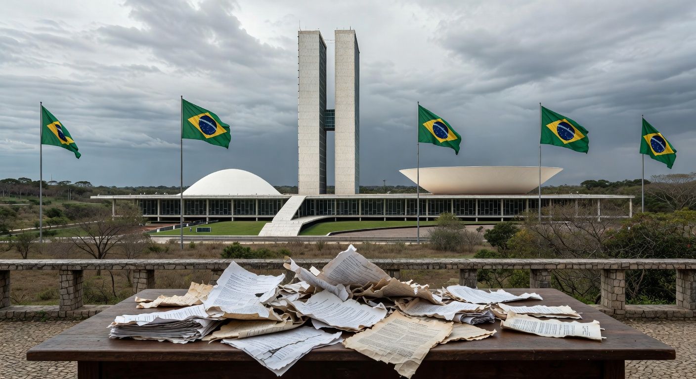 Vista do Congresso Nacional em Brasília expondo fragilidades em lei contra supremacismo no Distrito Federal.