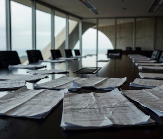 Edifício da CLDF em Brasília sob céu nublado, simbolizando críticas ao presidente do BRB por falta de transparência na gestão.