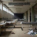 Auditório vazio na CLDF com banners de doenças raras negligenciados, expondo descaso no apoio à saúde no Brasil.