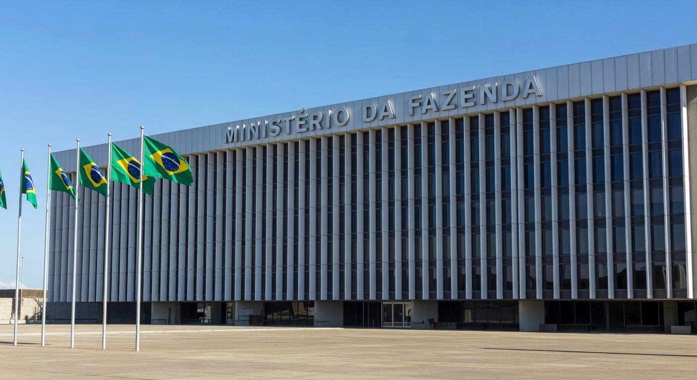 Edifício do Ministério da Fazenda em Brasília, representando mudança no comando econômico do governo Lula.