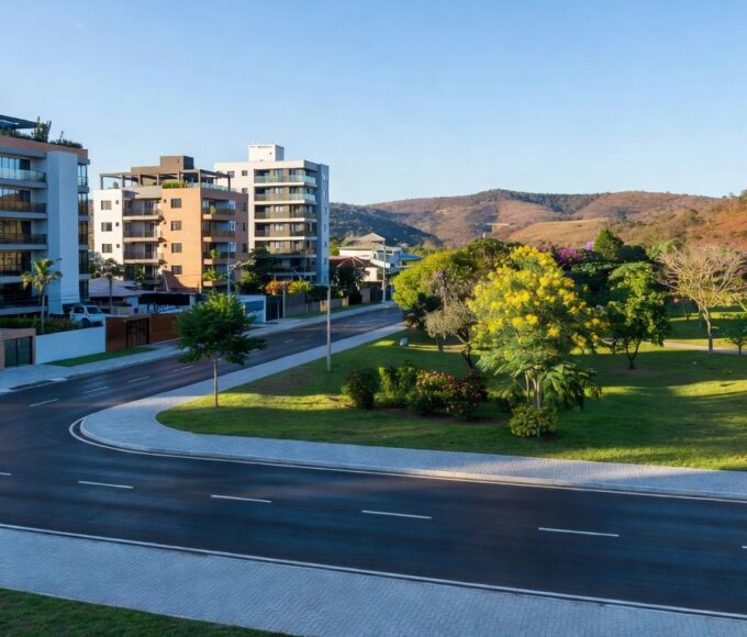 Área residencial em Arniqueira com investimentos do GDF em infraestrutura, elevando qualidade de vida local.