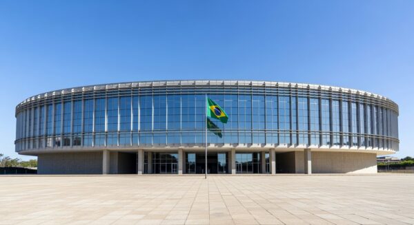 Fachada do edifício do TCDF em Brasília, relacionado a representação contra contrato de R$ 58,3 milhões do BRB para sala VIP.